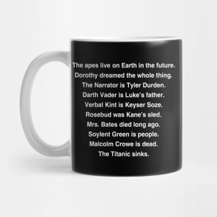 Movie Spoilers Mug